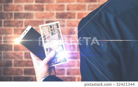 roll of banknotes, rich person, 金融 32421344