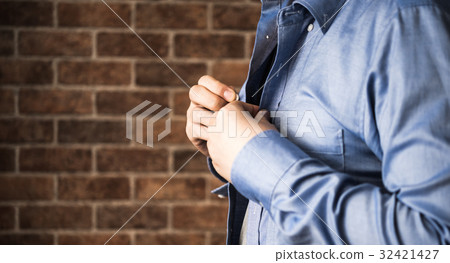 正裝襯衣 男人 男 32421427
