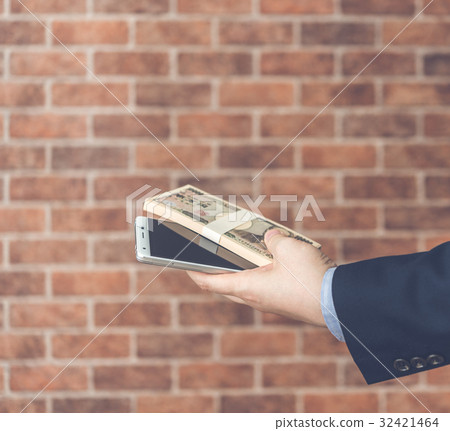 roll of banknotes, business, business man 32421464