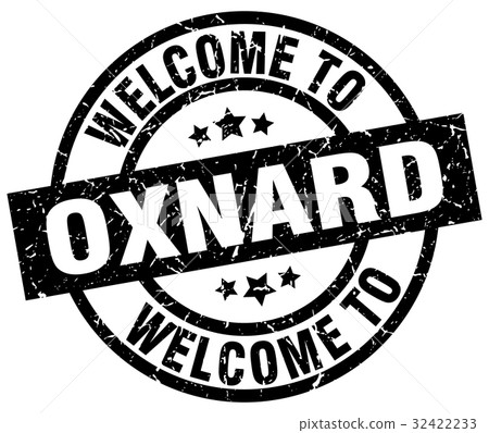 welcome to Oxnard black stamp 32422233