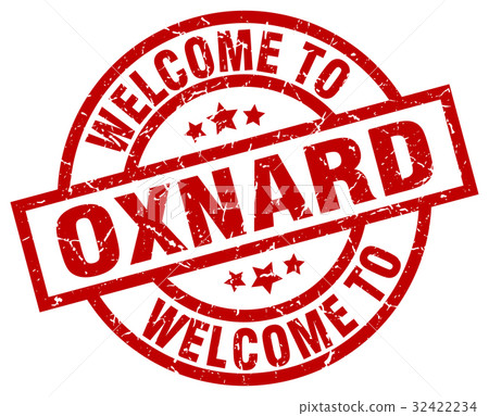 welcome to Oxnard red stamp welcome to Oxnard red stamp 32422234