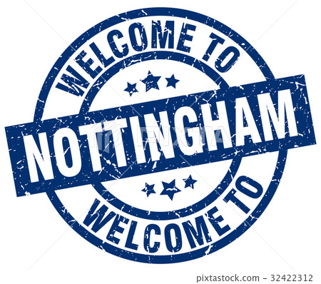 welcome to Nottingham blue stamp welcome to Nottingham blue stamp 32422312