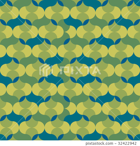 Abstract geometric pattern green background - Stock Illustration ...