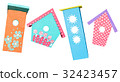 nesting box, painting, handmade concept - colorful 32423457