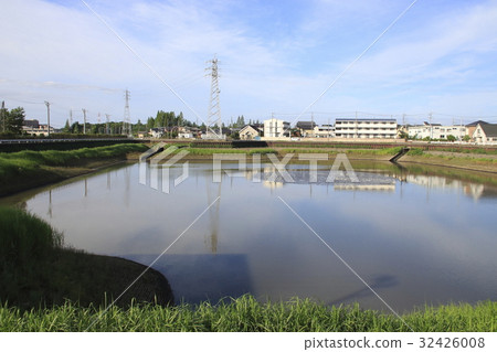 Ina 1st adjustment reservoir Ina 1st adjustment reservoir 32426008