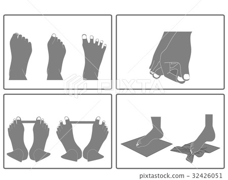 拇外翻的預防性運動（灰色·無解釋） 32426051