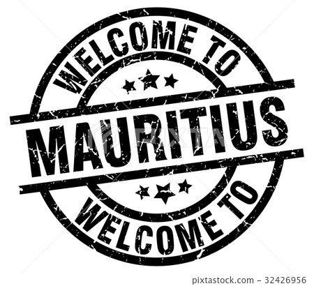 welcome to Mauritius black stamp welcome to Mauritius black stamp 32426956