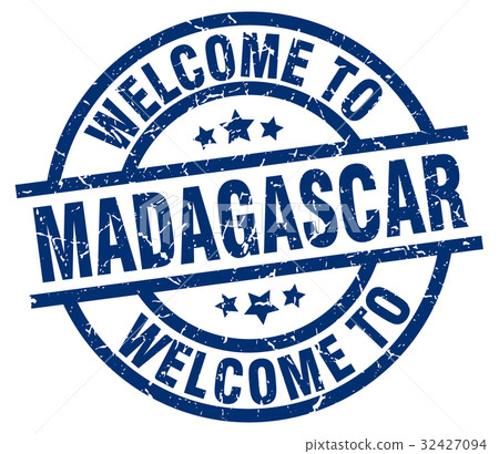 welcome to Madagascar blue stamp welcome to Madagascar blue stamp 32427094