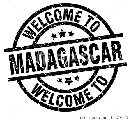 welcome to Madagascar black stamp welcome to Madagascar black stamp 32427095