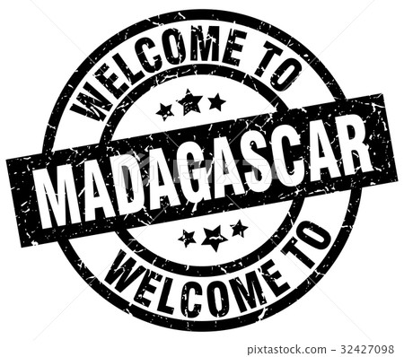 welcome to Madagascar black stamp welcome to Madagascar black stamp 32427098