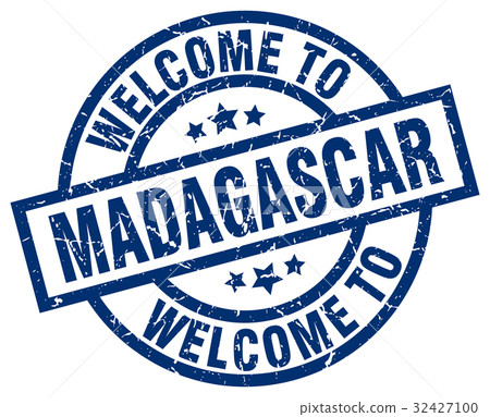 welcome to Madagascar blue stamp welcome to Madagascar blue stamp 32427100