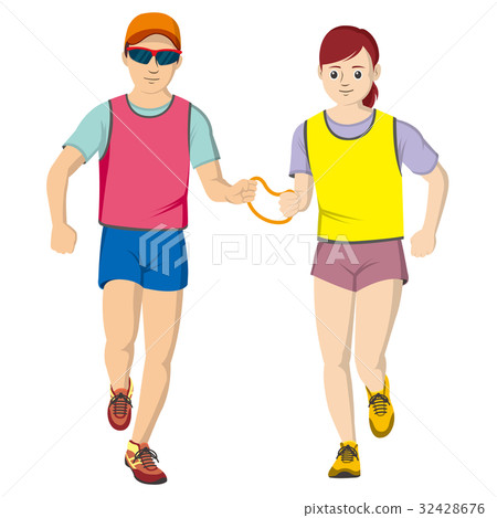 The blind marathon men and women The blind marathon men and women 32428676