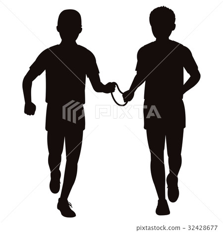 Marathon silhouette for the blind 32428677
