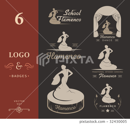 Set Logos and Badges Flamenco 32430005