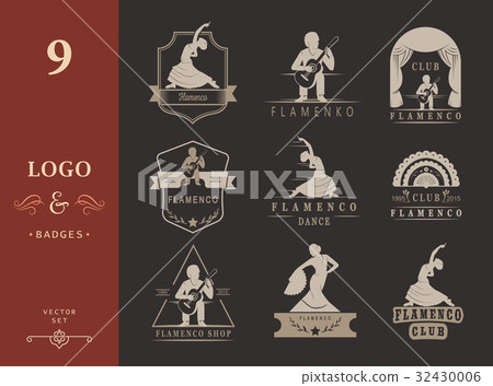 Set Logos and Badges Flamenco 32430006