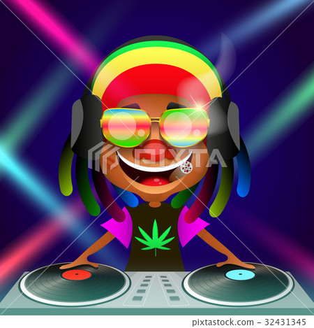 Hipster young DJ Hipster young DJ 32431345