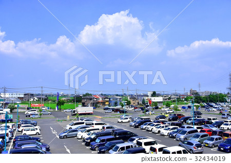 大型商業設施停車場 大型商業設施停車場 32434019