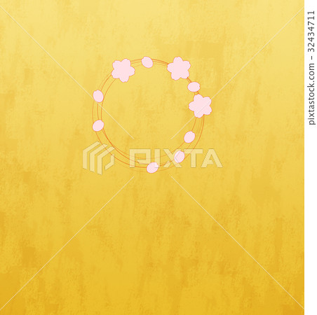 Cherry tree ring (background material) f 32434711