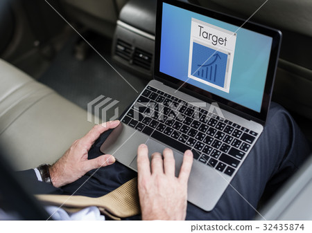 Business achievement improvement success result 32435874