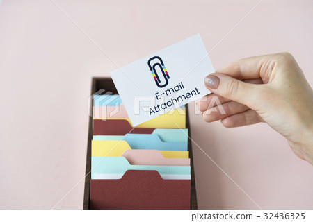 Paper Clip Mail File Attachment Graphic 32436325
