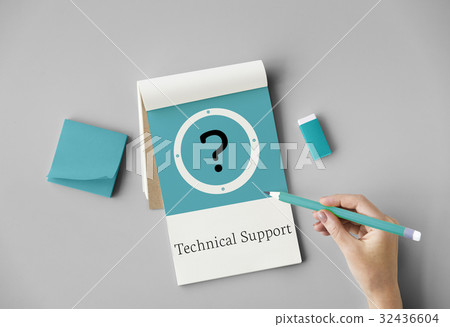 Help Customer Support Service Concept 32436604