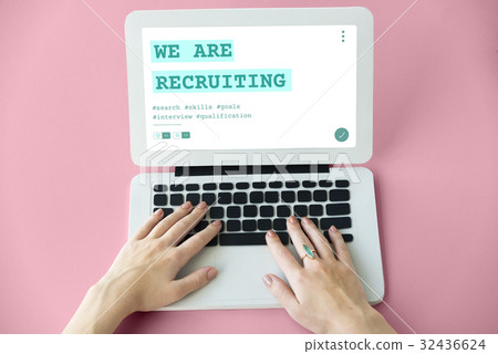 Job Career Hiring Recruitment Qualification Graphic 32436624