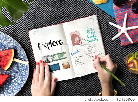 Discover Explore Travel Journey Concept 32436860