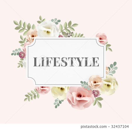 Illustration of lifestyle behavior flower Illustration of lifestyle behavior flower 32437104