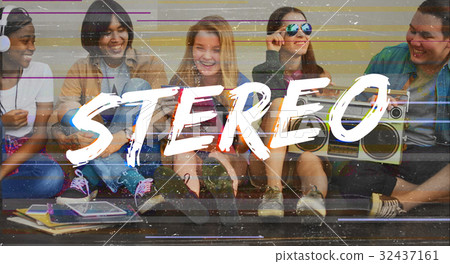 Music Tune Stereo Melody Icon 32437161