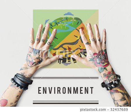 Save World Planet Earth Concept 32437689