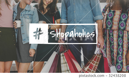 Promotion Enjoyment Shopaholics Customer Store Promotion Enjoyment Shopaholics Customer Store 32438208