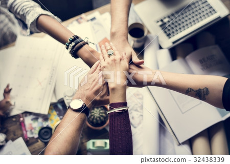 Business Colleagues Together Teamwork Working Office Business Colleagues Together Teamwork Working Office 32438339