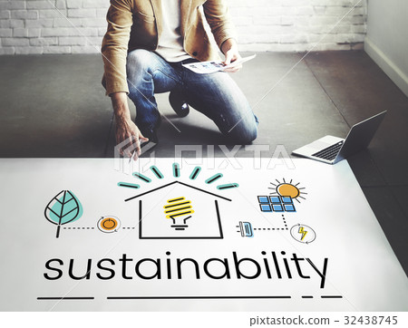 Environment Sustainability Eco Friendly Concept Environment Sustainability Eco Friendly Concept 32438745