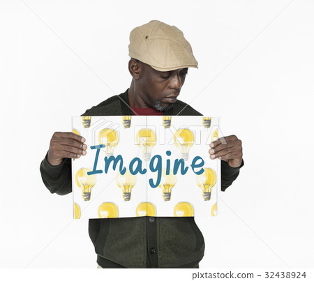 Imagine Light Bulb Ideas Icon 32438924