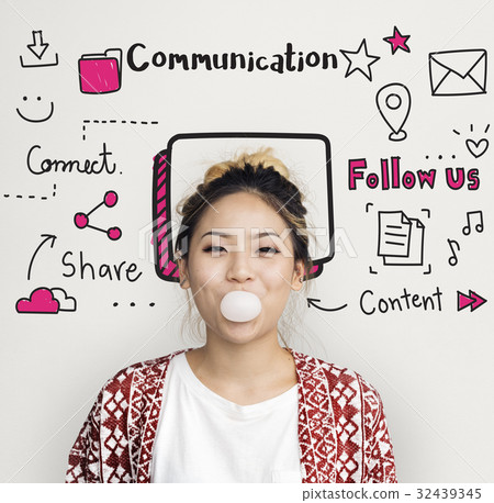 Communication Stay Connected Community Concept Communication Stay Connected Community Concept 32439345