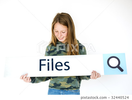 Data Information Sharing File Folder Graphic 32440524