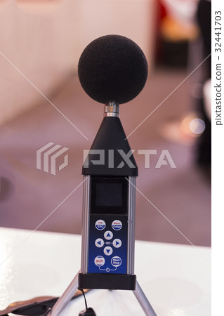 a sound level meter and analyzer 32441703