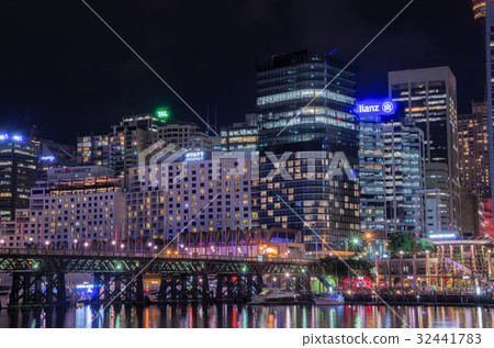 [悉尼夜景]達令港 32441783