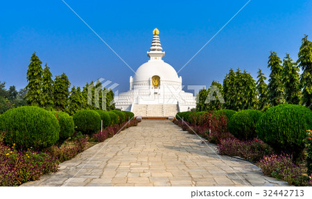 Nippon Mountain Mythical Temple Nepal Lumbini 32442713