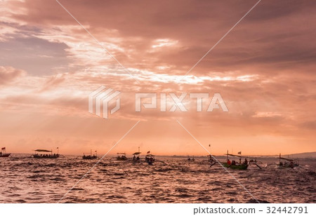 Bali Indonesia free Dolphin boat Watching Bali Indonesia free Dolphin boat Watching 32442791