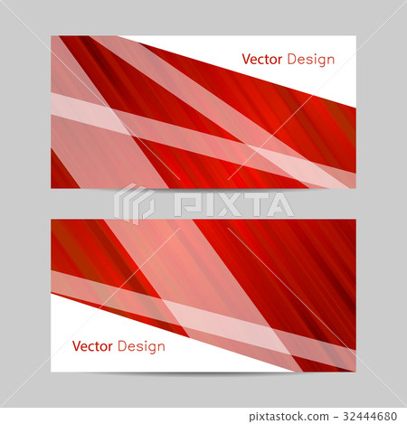 Set of horizontal banners 32444680