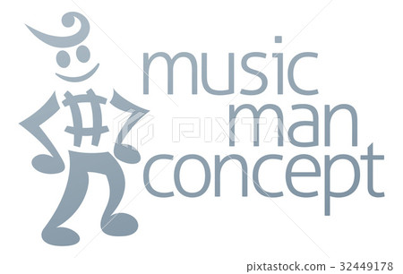 Musical Note Mascot Musical Note Mascot 32449178