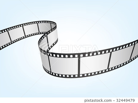 35mm film negative frame template, 3D vector element material 35mm film negative frame template, 3D vector element material 32449479