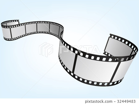 35mm film negative frame template, 3D vector element material 35mm film negative frame template, 3D vector element material 32449483