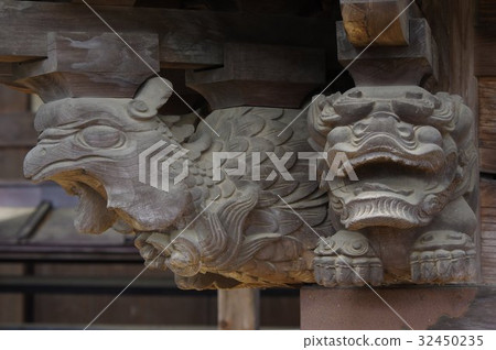 Shinshu Shiojiri Shrine Kita Kumai Shrine Sculpture group of the main shrine of the masterpiece Shiomi Shogen Shogun of Osumi Shinku (Nagano Takara) Shinshu Shiojiri Shrine Kita Kumai Shrine Sculpture group of the main shrine of the masterpiece Shiomi Shogen Shogun of Osumi Shinku (Nagano Takara) 32450235