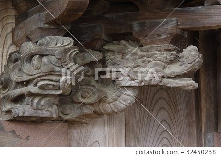 Shinshu Shiojiri Shrine Kita Kumai神社雕塑組的主要神社Shiomi Shogen Shumi的Osumi Shinku(長野Takara) Shinshu Shiojiri Shrine Kita Kumai神社雕塑組的主要神社Shiomi Shogen Shumi的Osumi Shinku(長野Takara) 32450238