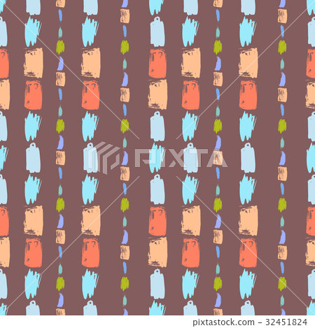 Abstract vector background. Hand drawn brush 32451824
