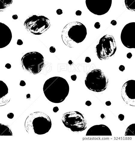 Seamless black and white pattern with abstract Seamless black and white pattern with abstract 32451880