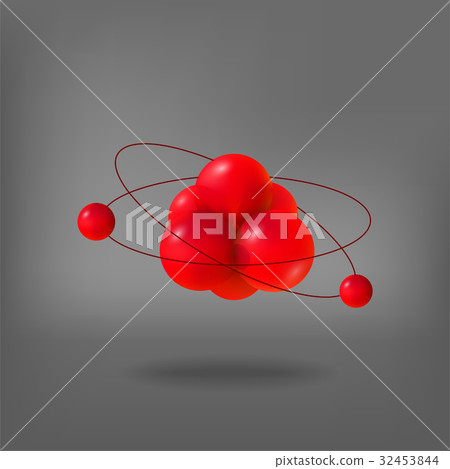 3d molecule structure. 32453844