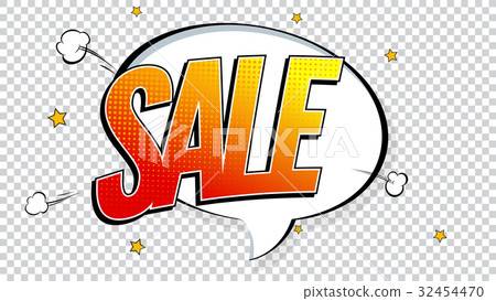 Sale pop art splash background, explosion in Sale pop art splash background, explosion in 32454470
